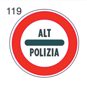 ALT – POLIZIA