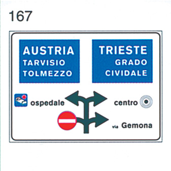 SEGNALE DI PREAVVISO DI INCROCI RAVVICINATI URBANI