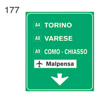 SEGNALE DI DIREZIONE