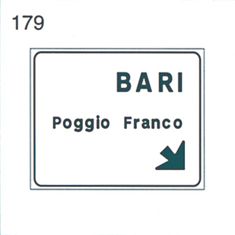 SEGNALE DI DIREZIONE