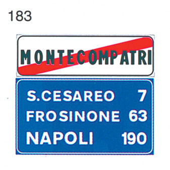 FINE CENTRO ABITATO