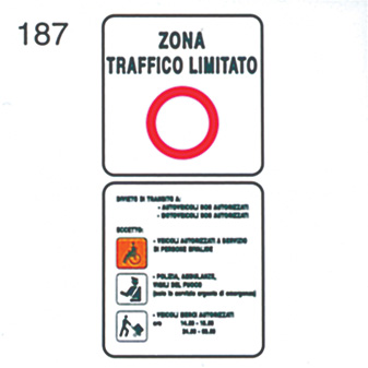 ZONA TRAFFICO LIMITATO